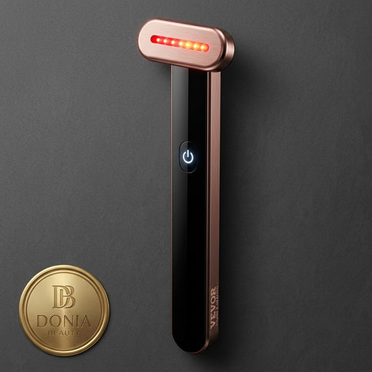 Advanced 3-in-1 Red Light Therapy Wand for Skin Revitalization and Wrinkle Reduction DONIA BEAUTY