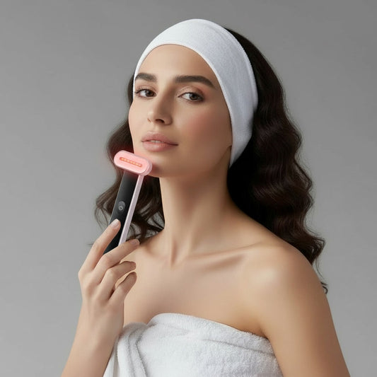 Revitalize Your Skin with the Advanced 3-in-1 Red Light Therapy Wand for Youthful Radiance and Wrinkle Reduction DONIA BEAUTY